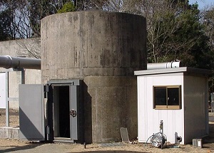 small explosion-test bunker